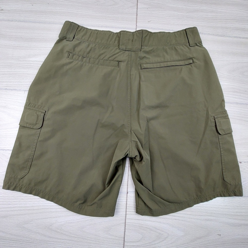 Orvis Cargo Shorts Mens 36 Blue Olive Green Bundle Tech Hiking Outdoor Lot of 2 - Picture 5 of 10